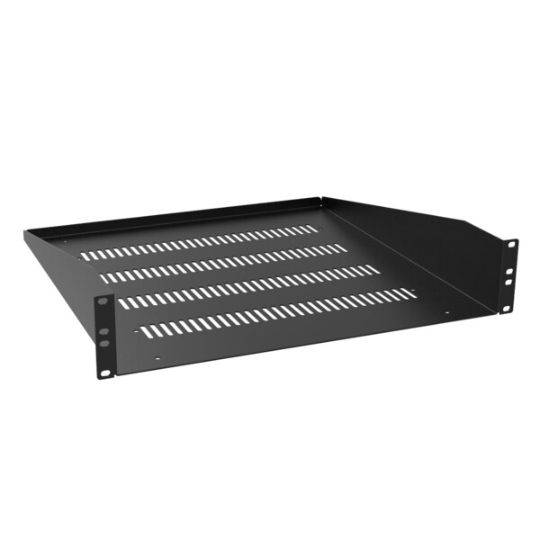 2U 18D VENTED RACK SHELF